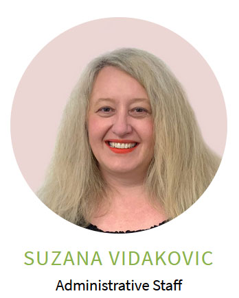 Suzana Vidakovic - Admin Staff