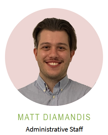 Matt Diamandis - Admin Staff