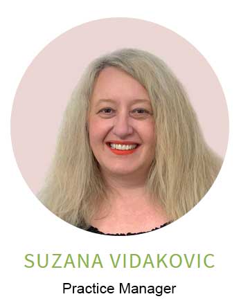 Suzana Vidakovic - Practice Manager